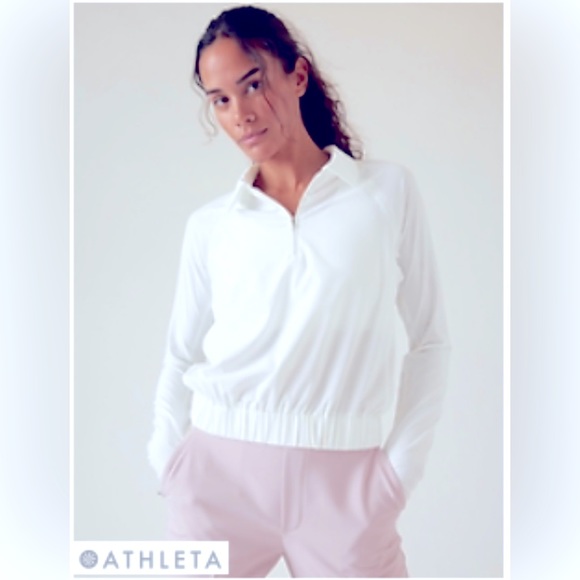 Athleta Polo Advantage Top - Picture 1 of 7